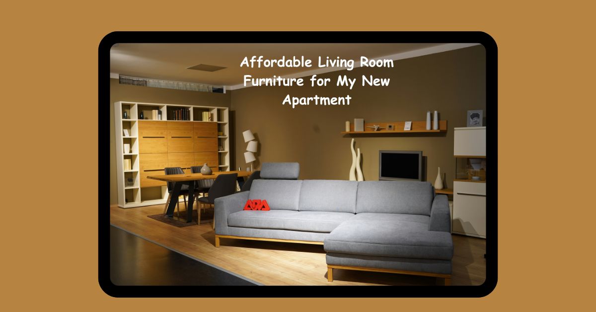 Affordable Living Room Furniture for My New Apartment